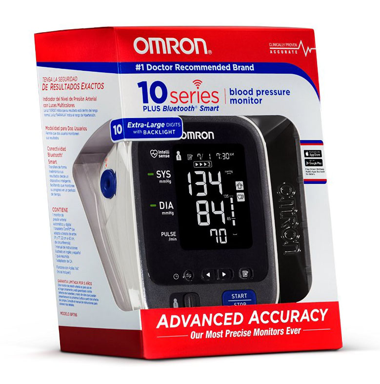 Omron 5 Series Upper Arm Blood Pressure Monitor (BP742N)